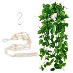 , hangende planten, voor binnen en buiten, balkon, bruiloft, slaapkamer, bruiloft, wanddecoratie, groen-1
