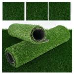 Kunstrasenteppich für drinnen und draußen, Dekoration, 20 mm dicker Kunstrasen, synthetischer Teppich mit Drainagelöchern, 2 x 1 m, 1 x 2,5 m
