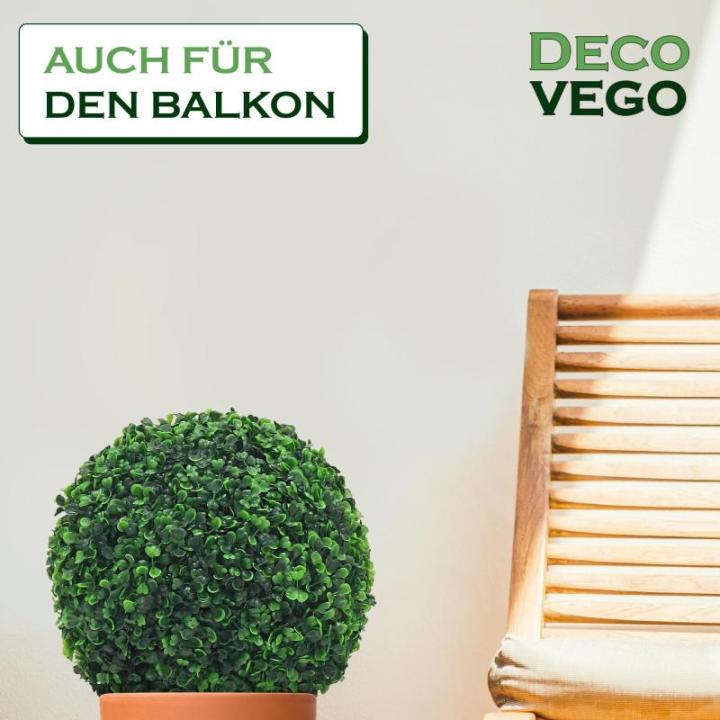 Decoratieve buxusbal, keuze uit 8-55 cm, kunstbuxusbal, , planten, boekenbal, kunstplant, diameter: 28 cm