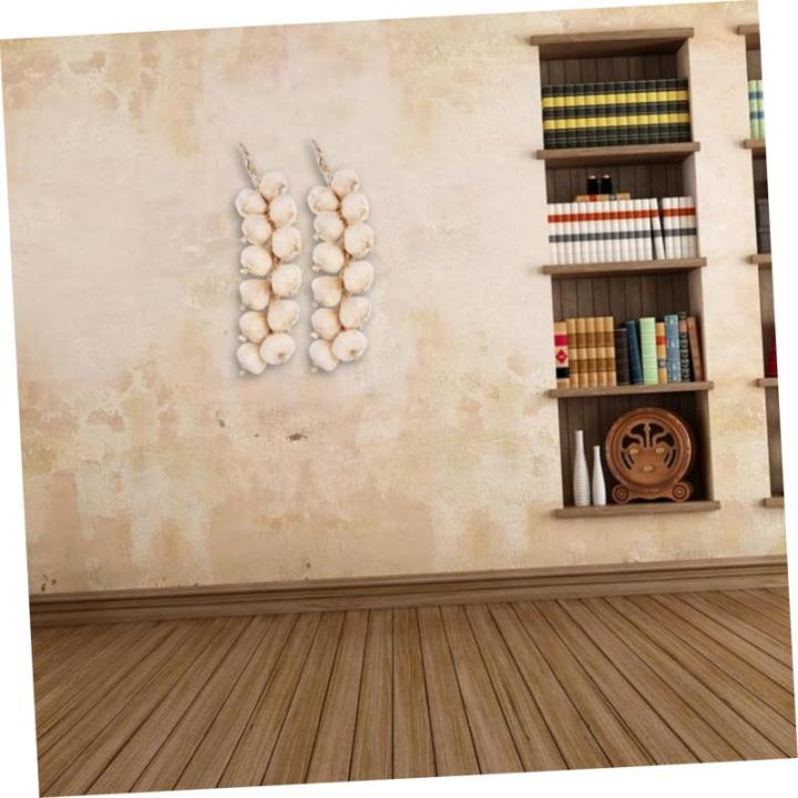 1 Satz Künstliches Gemüse Beige Künstlicher Knoblauch Künstliche Lebensmittel Knoblauch-Modell Knoblauchknolle Gefälschter Knoblauch Gefälschtes Gemüsemodell Schaumgemüse 2