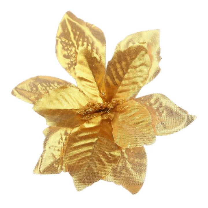 10/20/40pcs Weihnachtsbaum Dekorationen Künstliche Blumen Glitzer Faux Hochzeit Blumen Ornamente Für Weihnachtsbaum Neues Jahr Home Outdoor Dekoration