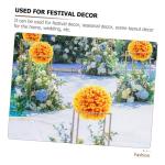 2 Stück Eukalyptus Gras Kugel Kunstrasen Kugel DIY Gras Kugeln Dekorative Kunst Gras Kugel Kunst Gras Pflanzen Kugeln Outdoor Deko Kugeln Kunstrasen Anhänger Kunststoff