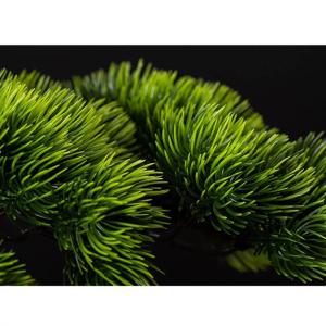 Kunstbonsai-boom kunstmatige bonsai-boom in vierkante keramische bloempot simulatie welkomstdennenboom grote groene potplant bonsai nep dennenboom voor binnen- en buitendecoratie k
