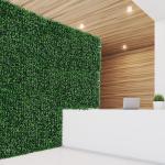 Kunstgras, plantenpanelen, heg, kunstmatige tuin, grasmat, gazon, gras, planten, muurhek, landschapsdecoratie, gras, tapijt, vloermat voor binnen, buiten, tuin, terras, balkon (40 
