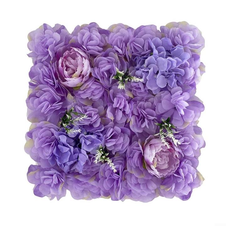 Stilvolle Kunstblumen-Wandpaneel für Hochzeiten, Partys und Heimdekor-Design (13#)
