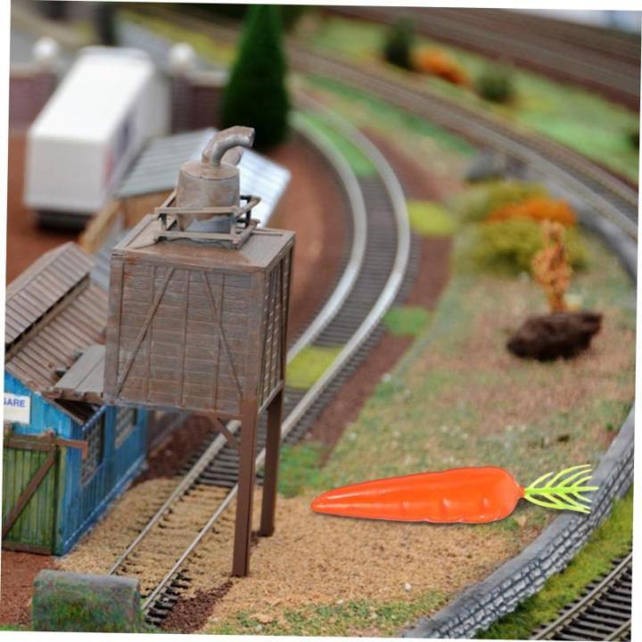 3 Sätze Karotte Künstliches Pflanzendekor DIY Gemüsehandwerk Mini Gefälschtes Gemüse Simulationsgemüse Ostergemüse-Modell Gemüse Spielzeug Möhren Schaumstoff Styropor 25 S