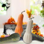 Künstliche Kürbisse für Fotografie-Requisiten, Thanksgiving, Partys, Dekorationen, Schaumstoff, Kürbisse, Gemüse für Korb-Display