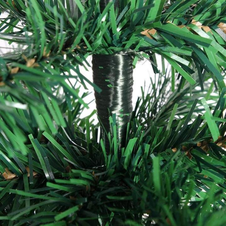 Kunstkerstboom met metalen standaard, spar 150 cm - 240 cm (Donkergroen, 150cm 380Tips)