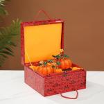 Keramische Jade Pompoen Decoratie, Geglazuurde Jade Pompoen, Handgemaakte Pompoen Ornament, Symbool voor Volheid en Welvaart, Feestelijke Huisdecoratie (Kleur: Oranje, Maat: S)