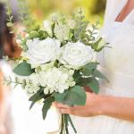 Kunstbloemen, rozen, witte roos, kunstbloemen, zijden bloemen, boeket, boeket voor huis, keuken, tafel, centerpieces, bruiloft, arrangenment, indoor, outdoor decoratie