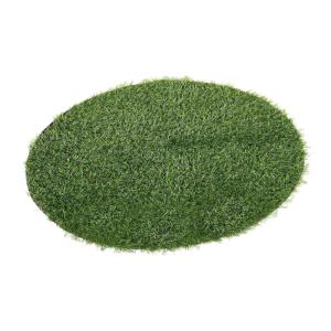 Schachtdeksel decoratie gazon tapijten ronde placemat gras eettafelaccessoires gesimuleerd gras tafelmat gazon eettafeldecoratie groen kunstgras geen woorden plastic herfst