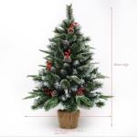 Weihnachtsbäume Desktop-Weihnachtsbaum-Weihnachtsbaumdekoration, Geeignet for Familienfeiern Im Innenbereich Weihnachtsbaum Künstlich(90cm)