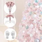 Kunstkerstboom 180 cm, kunstdennenboom met handschoenen en metalen standaard, kerstbomen als kerstdecoratie voor binnen