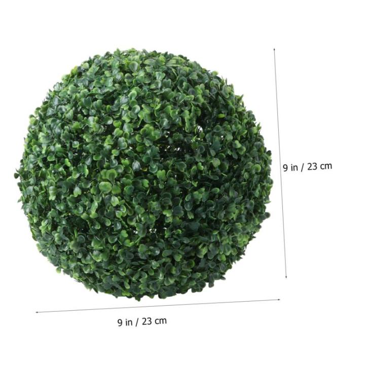 1Stk Simulierter Mailänder Ball Simulation Pflanzengrasball Graskugeln dekorieren deckenverkleidung Artificial Plants Indoor Pflanzenkugel nachgemachter Grasball Plastikblume Gree
