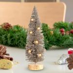 Weihnachtsbäume Für Den Tisch, Weihnachtsbaum, Miniatur Kiefern Weihnachtsbäume, NI Tannenbaum Klein, NI Grün Weihnachtsbaum Mit Schneeeffekt, Tischdekoration