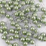 60 Stück Künstliche Beeren 12mm,Dekorative Beerenstiele,Beeren Früchte,für DIY Handwerk Dekoration,Weihnachtsbaum Weihnachtskranz Tischdeko,Hochzeit,Home Decoration,Grün