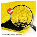 Kunstrasen Kunstrasen Kunstrasen hochdichter Kunstrasen Kunstrasenmatte für Haustiere Outdoor dekorativer Hochzeitsteppich in Gartenfarbe 3 cm hoch (Farbe: Gelb Größe: