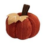 Herbstliche dekorative orangefarbene se, Strickfür Herbstdekoration - Wiederverwendbarer gestrickter - Weiche dekorative Ornamente, gehäkelte se