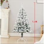 Weihnachtsbaum Künstlich Weihnachtsbaum Grüner Desktop-Weihnachtsbaum Edelweiß Weihnachtskiefer Weihnachten(120cm)