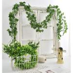 Kunstklimopslinger 2 meter, 24 stuks, , balkonplanten, decoratie, hangslinger, voor bruiloft, kantoor, keuken, tuin, feest, wanddecoratie