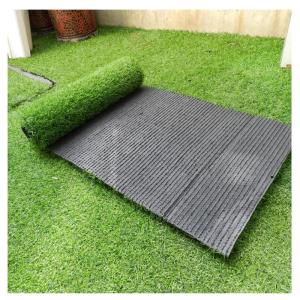Kunstrasenrolle, Kunstrasen-Rasenmatte, 1 x 10 m, 30 mm dick, Kunstrasenteppich, Outdoor-Teppich, realistisch aussehende Kunstrasenrolle, für Garten, Landschaft, Balkon, Büro, He