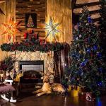 Weihnachtsbaum, Weihnachtsbaum, künstlicher Baum, Dekoration mit automatischer ausbreitung, hochwertiger, aufklappbarer, beflockter, künstlicher Weihnachtsbaum, der Neue