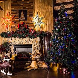 Weihnachtsbaum, Weihnachtsbaum, künstlicher Baum, Dekoration mit automatischer ausbreitung, hochwertiger, aufklappbarer, beflockter, künstlicher Weihnachtsbaum, der Neue