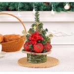 5 Stück Weihnachtsbaumschmuck Mit Funkelndem Zubehör Tischdekoration Aus Tannennadeln Festliche Dekoration Für Zuhause Und Büro