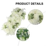 Perfekt für den Innen- und Außenbereich, künstliche Blumen-Wandpaneele zur Dekoration (1#)