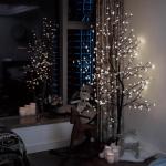 Led-lichtboom voor buiten, decoratieve boom, warm wit, koudwit, buitenverlichting, kerstboom