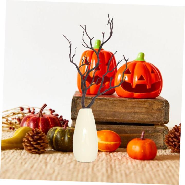 2St Halloween-Dekoration Äste Halloween-Zweige gefälschte Korallenzweige künstliche Süße Halloween Dekoration weihnachtsdeko kunstpflanze DIY stirnbandzweige Layout-Requisiten