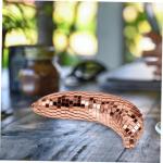 3st Bananenornamente Statue Mir Dekoration Disco-Banane Dekorative Früchte Bananendekor Für Zu Hause Bananenfigur Für Den Tisch Disco-Party-Ornament Disco-fruchtmodell Glas