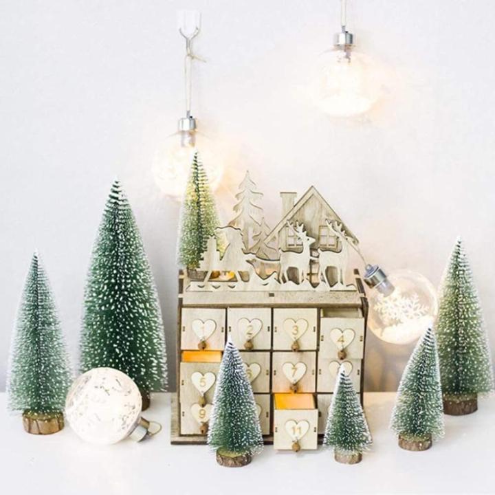 Weihnachten Deko Draußen Kleine Cm Dekorationen Weihnachten Weihnachten Mode Künstliche Weihnachten 10 STÜCKE Dekorationen Bäume 10 4,5 Dekoration Handwerk (Multicolor-2, One S