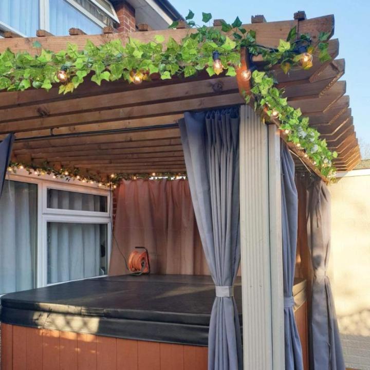 Kunstklimop, 24 stuks, 40 m, hangende klimop, slinger, bladeren, planten, kunstklimop, slinger, geschenken, Kerstmis, keuken, feest, tuin, bruiloft, muur, wooncultuur