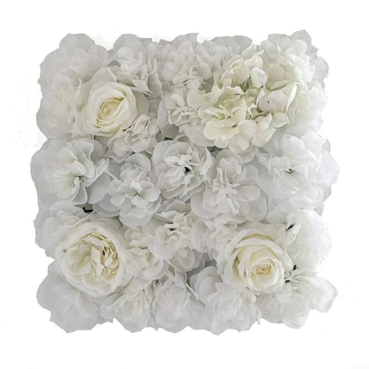 Stilvolle künstliche Blumen-Wandpaneel für Hochzeiten, Partys und Heimdekor-Design (1#)