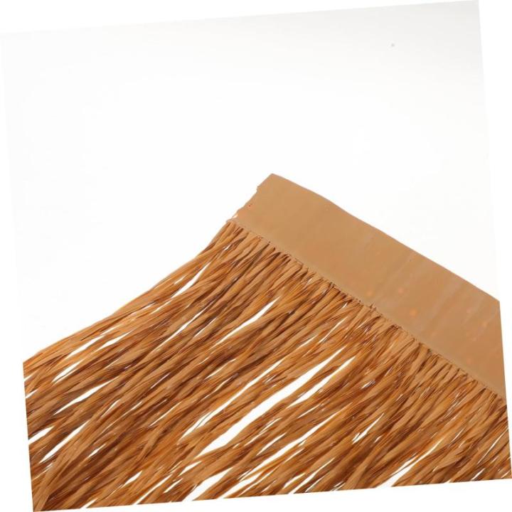 2 Stück Simuliertes Stroh Rasen Dekor Mexikanisches Strohdach Garten Strohdach Für Vogelscheuchen Kostüm Künstliches Strohdach DIY Strohdach Simulations Stroh Ornament