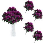 Kunstblüten 84 PCS Künstliche Blumen Gefälschte mit Langem Stiel für Florale Arrangements Faux Blume für DIY Hochzeit Party Mittelstücke Haus Büro Dekoration 0511