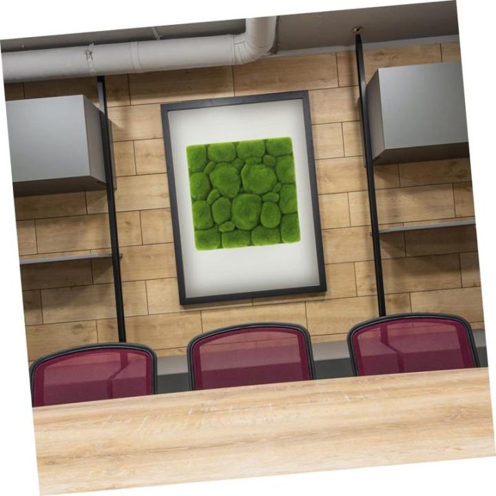 3 Stück Simulierte Moosdekoration Quadratischer Grasteppich Künstliches Moos Pflanzendekor Künstliches Grünes Moos Gefälschte Moosmatte Wandmoos Ornament Künstliches Moos