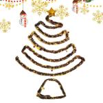 Weihnachtsbaum zum Aufhängen, Weihnachtsbaum zum Aufhängen, Hängender beleuchteter Weihnachtsbaum, Weihnachtsdekoration, Partys, dekoratives Zubehör, platzsparender Baumschmuck