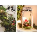 Decoratieve vliegenzwammen op de Drath, 35 stuks (20 mm) paddenstoelen, mini-paddenstoelen om te knutselen, decoratie als tafeldecoratie voor bruiloft, kinderverjaardag, miniatuur 
