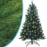Kerstboom -Xmas Premium 150 cm met LED Fairy Lights - Kunstmatige volledig PE dennenboom van 100% spuitgegoten - bedrieglijk echte kunstboom - B1 moeilijk ontvlambaar