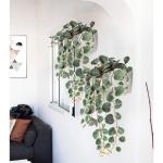 Kunstmatige hangende planten decoratieve nepplanten, hartenkoord planten binnen buiten, faux hangplanten groen voor thuis, muur, woonkamer, slaapkamer, kantoordecoratie