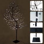 Led-lichtboom voor buiten, decoratieve boom, warm wit, koudwit, buitenverlichting, kerstboom
