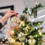 , goud, 24 x , kerstboomversiering, kerstdecoratie voor kerstfeest