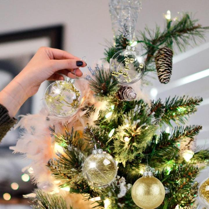 , goud, 24 x , kerstboomversiering, kerstdecoratie voor kerstfeest