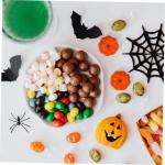 600 STK Kürbis Dekoration kleine Kürbisse Emulation orangefarbenes Dekor Halloween Pumpkin halloweenkürbis Herbstdeko Halloween-Kürbis-Requisiten Kürbisse in Mikrolandschaft S