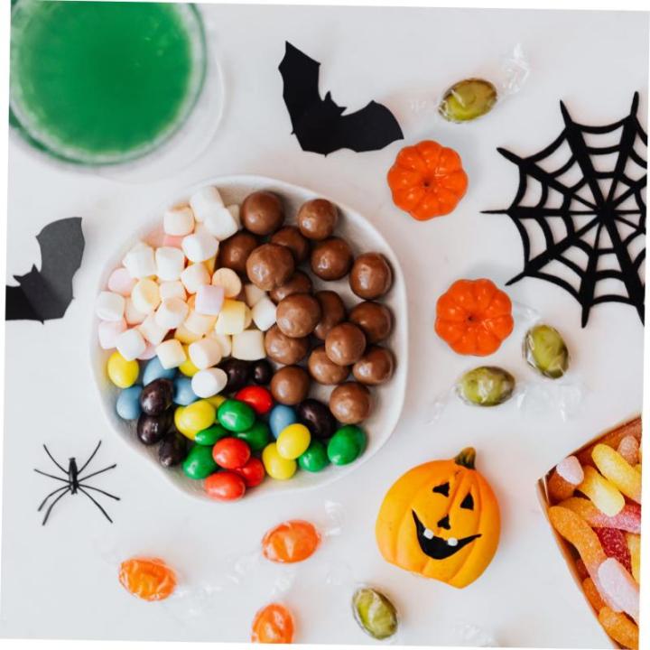 600 STK Kürbis Dekoration kleine Kürbisse Emulation orangefarbenes Dekor Halloween Pumpkin halloweenkürbis Herbstdeko Halloween-Kürbis-Requisiten Kürbisse in Mikrolandschaft S