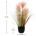 Kunstgras, kunstplant, gras, hoog in pot, grasarrangement, , solitair gras, siergras, decoratieve plant, kunstgras, tafeldecoratie, roze