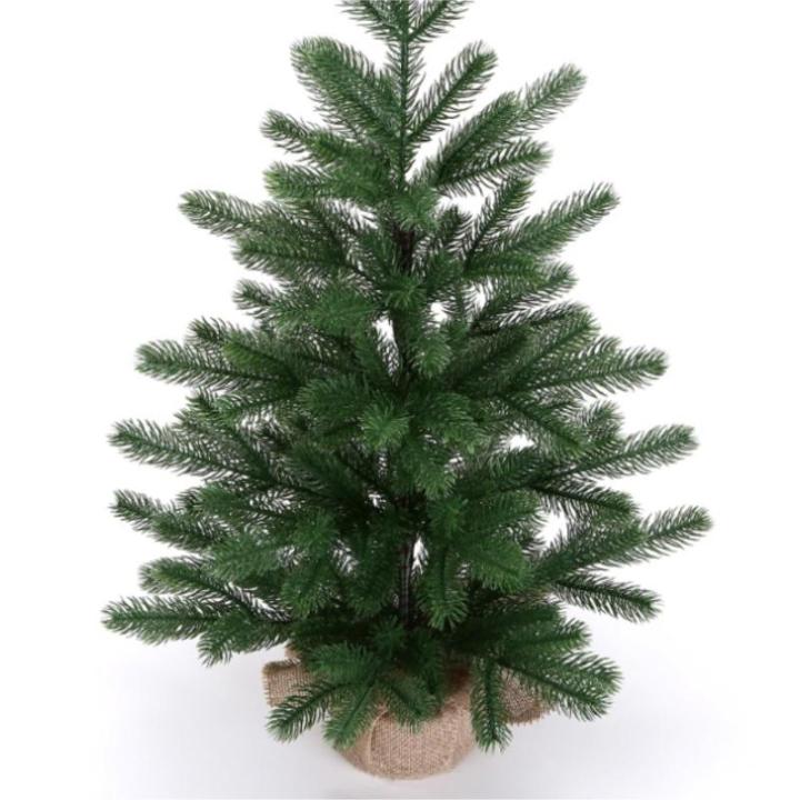 Weihnachtsbaum Künstlich Künstlicher Weihnachtsbaum, Saisonale Innendekoration Mit Dekorativem Sackleinensockel Weihnachten(70cm)