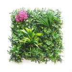Künstliche Blume, grüne Wand, lebensechte grüne Dekoration, künstliche Pflanze, Blumen-Wandpaneele für jede Umgebung oder jeden Anlass (A)